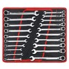 STARWORK TRUE MECHANIC™ 20 Pc. Reversible Ratcheting Combination Wrench Set,