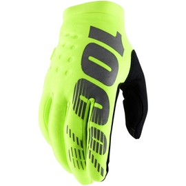 1 Brisker Gloves Fluo Yellow/Black - 2XL