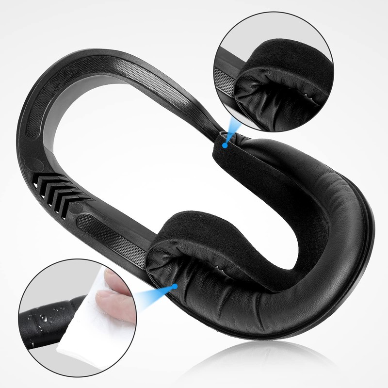 SUPERUS Face Cover Pad & Glasses Spacer Compatible with Oculus/Meta