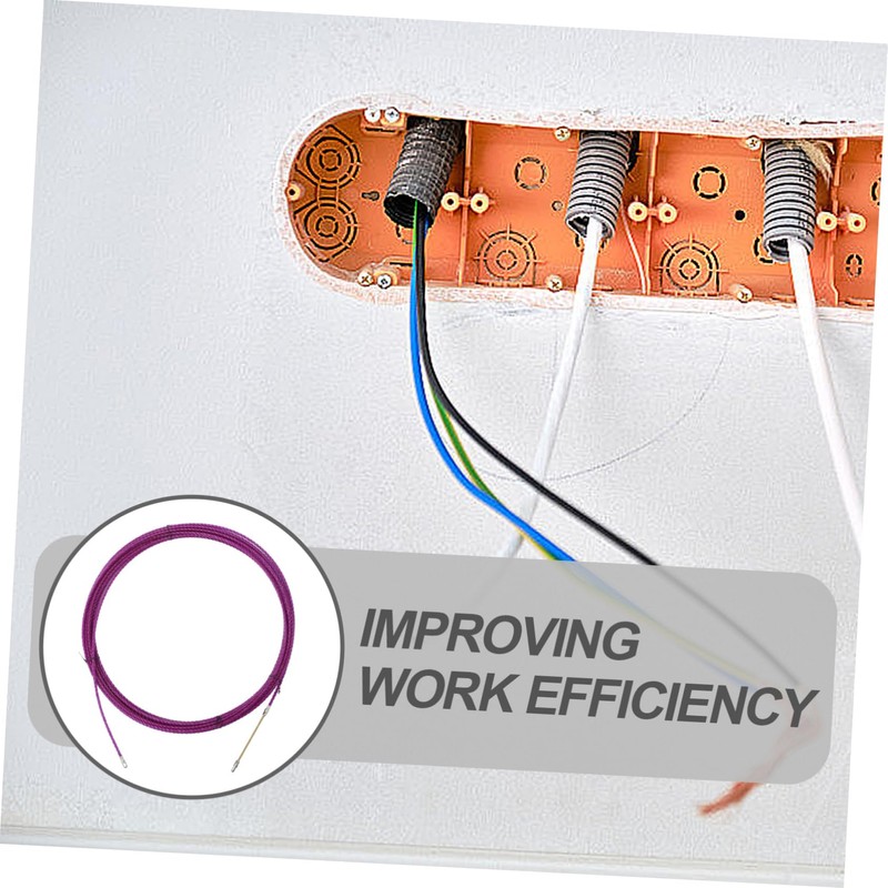 Operitacx Steel Wire Threader Tool Upgraded Fish Tape Cable Puller