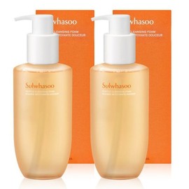 (eTV) Sulwhasoo Gentle Cleansing Foam 200ml x 2 single option / (eTV) 설화수 순행 클렌징폼 200ml x 2개 단일옵션