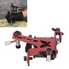 10 Wraps Coil Tattoo Machine Iron Frame Red Hollow Butterfly