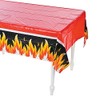 Fire Heroes Disposable Tablecloth - Fire Plastic Table Cover 9