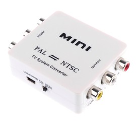 PAL/NTSC/SECAM/NTSC Mini TV System Switch Converter
