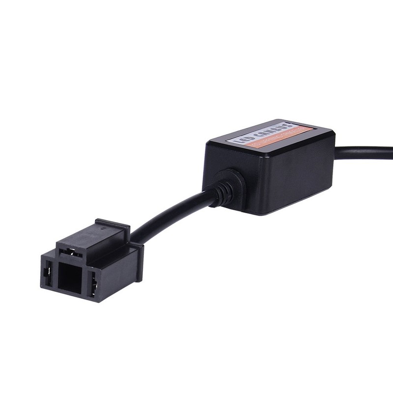 FLY KAN 2pcs H13 to H4 Warning Error Decoder, Anti