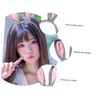 SAFIGLE Plush Rabbit Ear Headband Lovely Hair Accessories for Costume