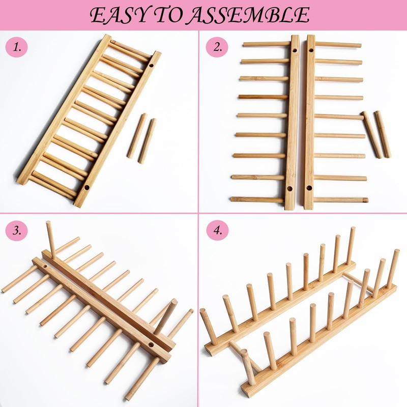 Stained Glass Sheets Organizer Rack Stained Glass Suppliers(4 Packs)
