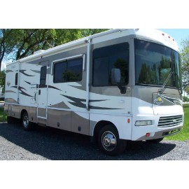 Uzooka Left and Right Headlights Pair Fits Itasca Sunova 2005-2007 Motorhome RV