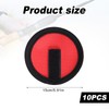 BOXOB 10pcs Fishing Rod Hook Lure Covers, Easily See Bait