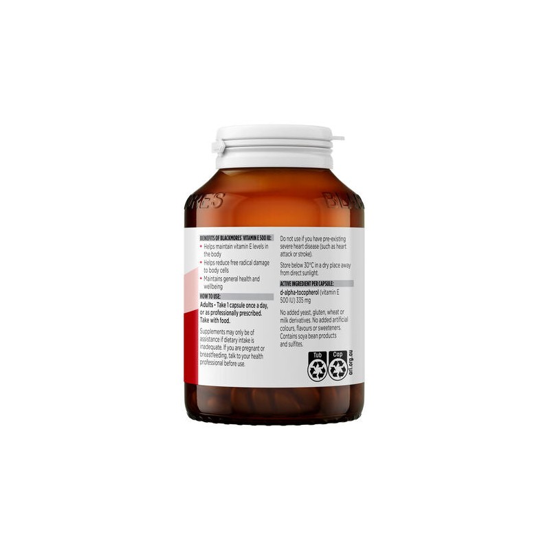 Blackmores Vitamin E 500 IU Capsules 150