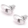 appRUN 2x Side Marker Indicator Repeater Light Lamp For Peugeot