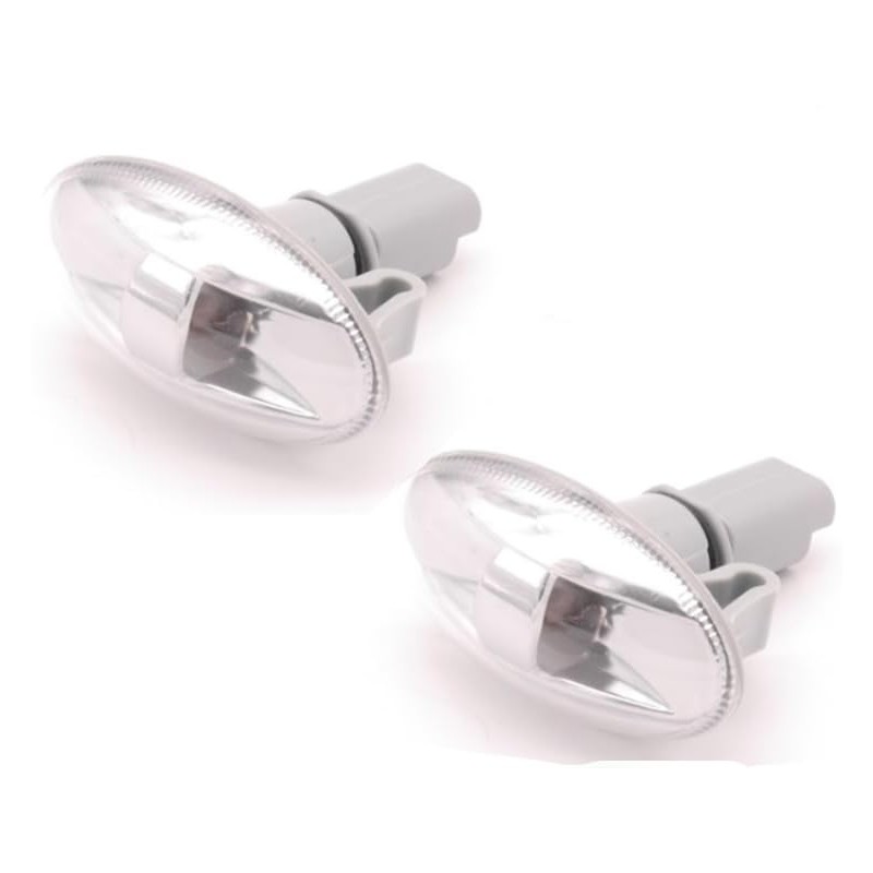 appRUN 2x Side Marker Indicator Repeater Light Lamp For Peugeot