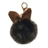 Monoa Women's Key Holder, Accessories, Cute, Rabbit Ears, Fake Fur