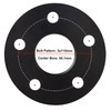 VLAOSCHI Black Forged 5x110 Hubcentric Wheel Spacers 5mm with 65.1mm