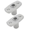 Aramox 2Pcs Top Mount Rowlock Socket 1/2 Inch Rugged Oar