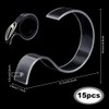 PH PandaHall 15pcs Acrylic Belt Display Stand Transparent Belt Organizer