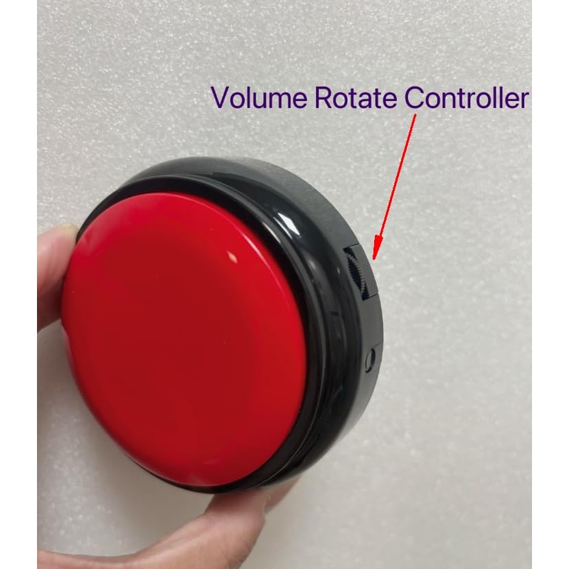 Talking Alarm Clock with Volume Control Rotation button-PRESS big button