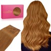 WENNALIFE Weft Hair Extensions Human Hair Extensions for Women Real