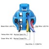 Baomain Wiring Plug with Harness for 16mm 5/8" Push Button
