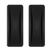 2Pack Whiteboard Eraser Strong Magnetic Whiteboard Eraser Whiteboard Rubber (Black-2Pack)