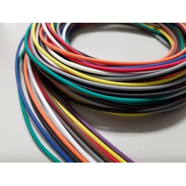 ACDC 250 FEET AUTOMOTIVE PRIMARY WIRE GXL 20 GAUGE AWG HIGH TEMP 10 COLORS 25 FT EA