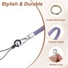 sourcing map Smooth Leather Wristlet Strap, Prevent Drop Wrist Lanyard