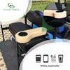 HANGKUNNEE Golf Cart Armrest with Cup Holder for Club Car