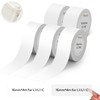 MakeID L1-C Label Maker Tape Refills, 5 Rolls 16mm x
