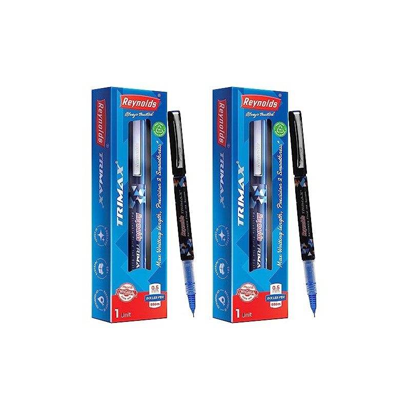 Reynolds Trimax 2 ct Pouch - Blue Gel Pen I