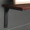 SAYAYO 4 PCS Iron Wall Shelf Bracket, 4 x 4