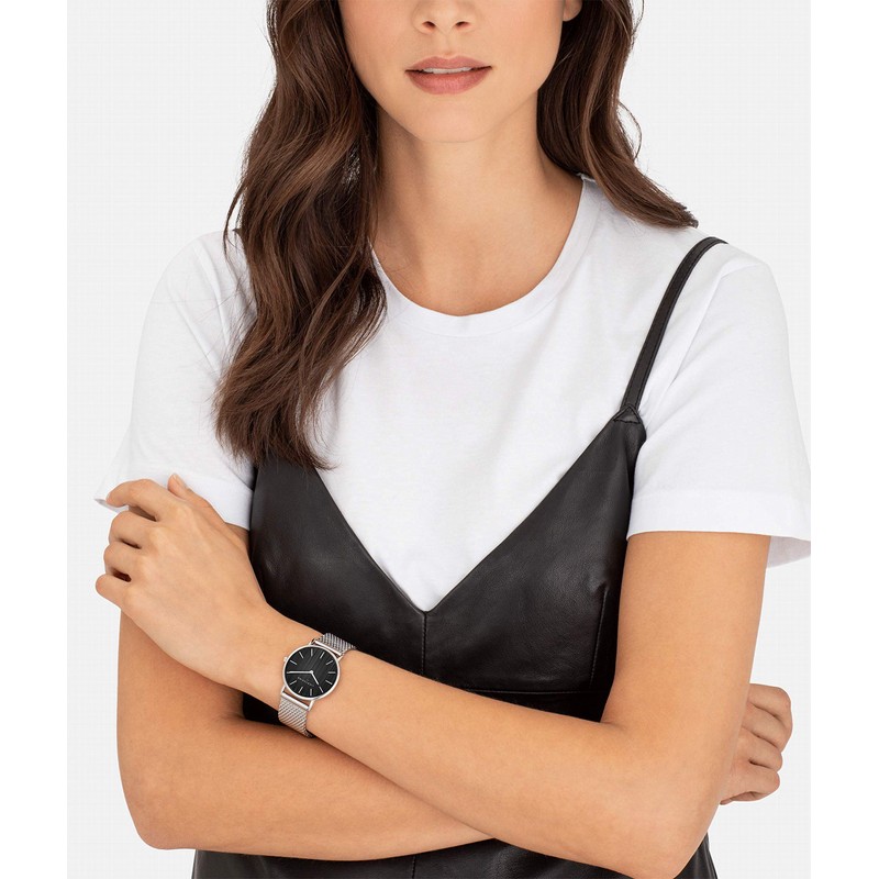 Liebeskind Watch, Silver/black