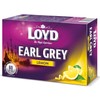 LOYD® Earl Grey Lemon - 1 Box 90 g - 60 Tea Bags - Black Tea Black Tea Leaf Tea with Lemon - Express Leaf Black Tea High Quality Blend of Black Tea Varieties Cay