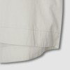 JAJU [JAJU] Women's Loose Fit Shirred Sleeve Blouse_Khaki Gray