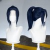 TTYAO REII Game Cosplay Lace Front Wig Dark Blue Short