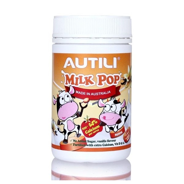 Autili Milk Pop Chewable Tab (Vanilla) X 180