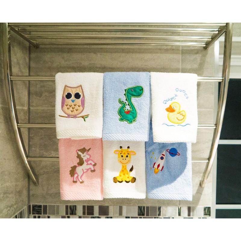 Lex's Linens Pack of 2 Kids Face Cloth (1 of