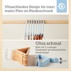 Bieco Children's Coat Hangers, Plain Colours, Packs of 8/16/32