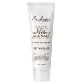 SheaMoisture 100% Virgin Coconut Oil Daily Hydration Milk Mask, 4 Ounce