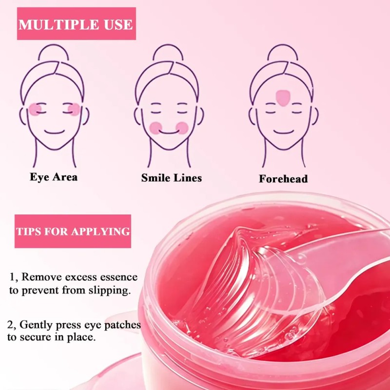 Collagen Eye Patch With Pdrn & Caffeine, Gel Eye Patches