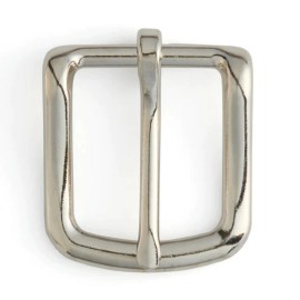 Stecksstore Bridle Buckle #12 Nickel Plated 1" 1603-02 Tandy Leather