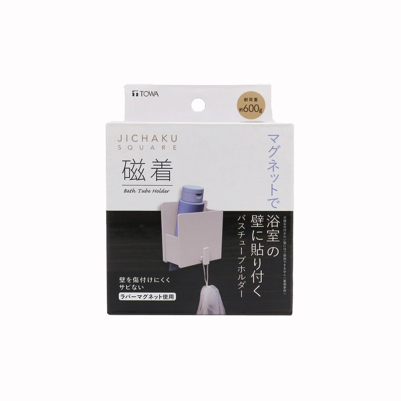 Towa Sangyo 39204 Bathroom Rack, Magnetic Type SQ Magnetic Bath