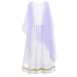 ReliBeauty Kids Greek Goddess Gostume Girls with Headband,9-11/150