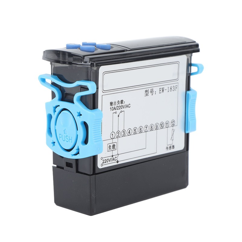 Universal Temperature Controller Dual Display Window Microcomputer Thermostat for Cooling