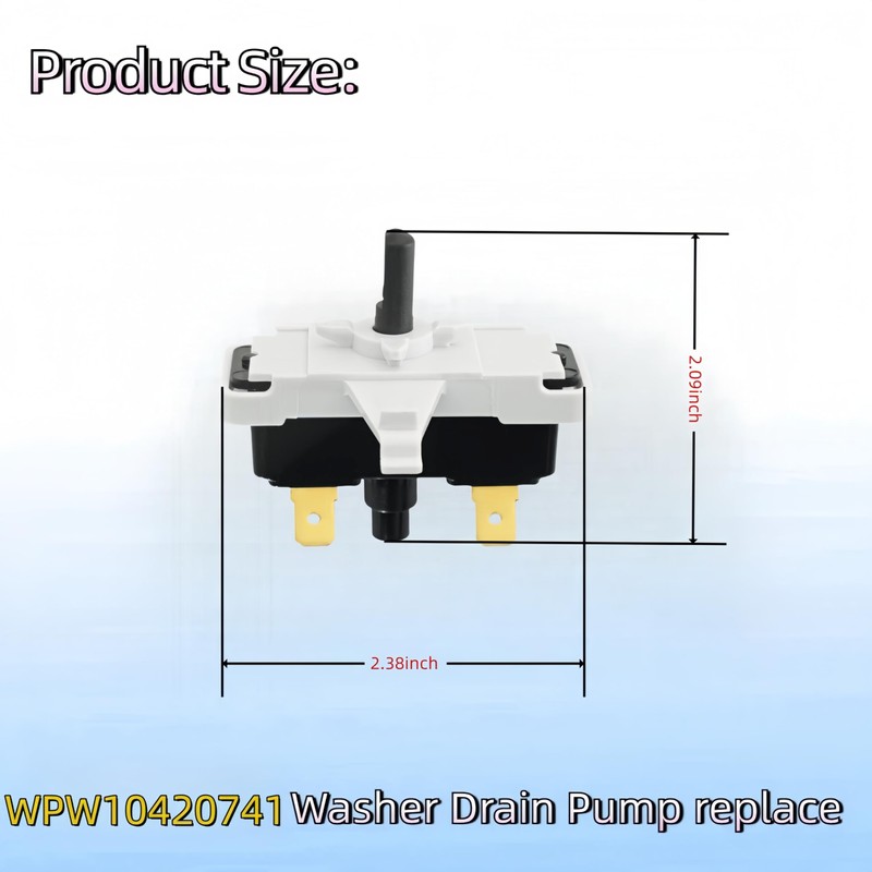 WP3977456 Start Switch 3977456 for Whirlpool 3977456 898073 for Whirlpool