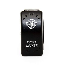LED-Mafia Differential Lock Front – Front Locker JJ40 – Symbol Toggle Switch Rocker Switch Car Boat Car Truck Light 12 V 24 V