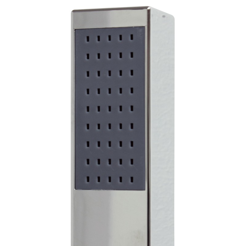 EcoSpa Shower Wall Elbow Outlet with Holder, Hose and Handset