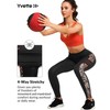 Yvette Printed Workout Leggings for Women High Waisted Yoga Pants