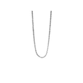 Purelei® Lava Necklace - Elegant Y Chain with Flexible Charms and Fascinating Reflection, Stainless Steel 18K Gold Plated, Rose Gold & Silver - Adjustable 40-45 cm, Shimmering Statement Piece