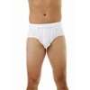 Underworks INGUINAL HERNIA SUPPORT BRIEF WITH HOT/COLD THERAPY PADS INCLUDED