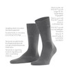 FALKE Men's ClimaWool Socks Breathable Climate-Regulating Odour-Inhibiting Wool Lyocell Very